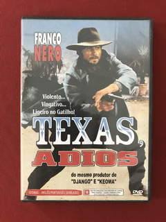 DVD - Texas, Adios - Franco Nero - Seminovo