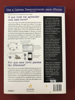 Livro - Use A Cabeça! Desenvolvendo Para Iphone - Seminovo - comprar online