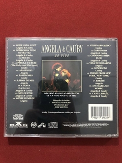 CD - Angela & Cauby - Ao Vivo - Onde Anda Você - Seminovo - comprar online