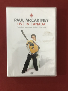 DVD - Paul McCartney Live In Canada - Novo