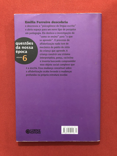 Livro - Reflexões Sobre Alfabetização - Emilia Ferreiro - comprar online
