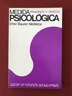 Livro - Medida Psicológica - Princípios e Prática - Ed. FGV