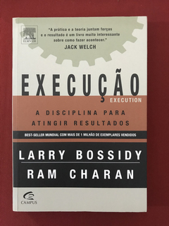 Livro - Execução - A disciplina para atingir resultados
