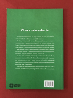 Livro - Clima e meio ambiente - Conti, José Bueno - Atual - comprar online