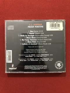 CD - J. J. Johnson - Proof Positive - Nacional - Seminovo - comprar online