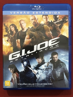 Blu-ray - G.I.Joe: Retaliação - Versão Estendida - Seminovo