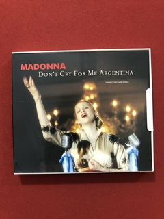 CD - Madonna - Don't Cry For Me Argentina - Importado - Semi