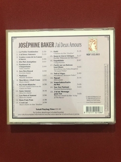 CD - Joséphine Baker - J'ai Deux Amours - 1994 - Importado - comprar online