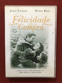 DVD - A Felicidade Não Se Compra - James Stewart - Seminovo