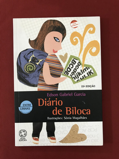 Livro - Diário de Biloca - Garcia, Edson Gabriel - Seminovo