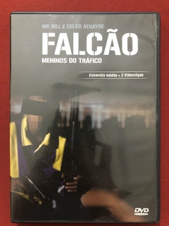 DVD - Falcão - Meninos Do Tráfico - Celso Athayde - Seminovo