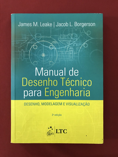 Livro - Manual de Desenho Técnico para Engenharia - Seminovo