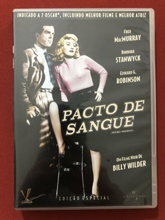 DVD - Pacto De Sangue - Fred MacMurray E Barbara Stanwyck