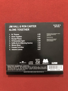 CD - Jim Hall & Ron Carter Duo - Alone Together - Seminovo - comprar online