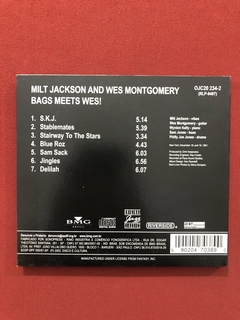 CD - Milt Jackson & Wes Montgomery - Bags Meets Wes! - Semin - comprar online
