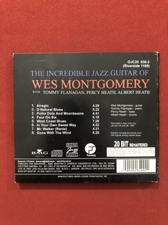 CD - The Incredible Jazz Guitar Of Wes Montgomery - Seminovo - comprar online