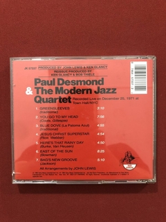 CD - Paul Desmond & The Modern Jazz Quartet - Import. - Semi - comprar online