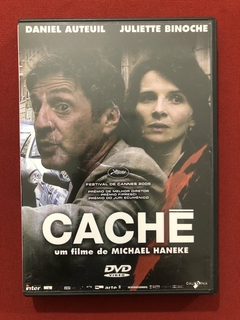 DVD - Cache - Daniel Auteuil E Juliette Binoche - M. Haneke
