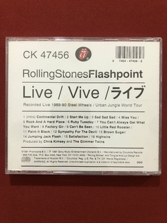 CD - Rolling Stones - Flashpoint - Importado - Seminovo - comprar online