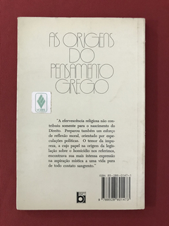 Livro - As Origens do Pensamento Grego - Jean-Pierre Vernant - comprar online