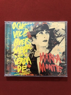 CD - Marisa Monte - O Que Você Quer Saber De Verdade - Nac.