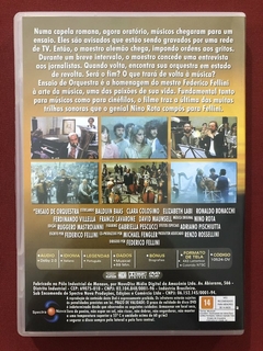 DVD - Ensaio De Orquestra - Federico Fellini - Seminovo - comprar online