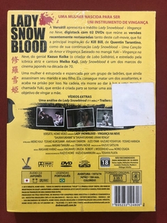 DVD - Lady Snowblood - Vingança Na Neve - Kazuo Koike - Novo - comprar online