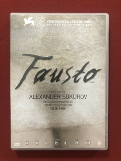 DVD - Fausto - Direção: Alexander Sokurov - Seminovo