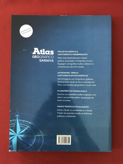 Livro - Atlas Geográfico Saraiva - Vera Caldini - Seminovo - comprar online