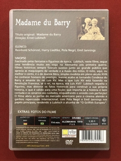 DVD - Madame Du Barry - Ernst Lubitsch - 1919 - Seminovo - comprar online