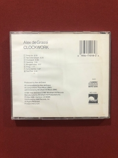 CD - Alex De Grassi - Clockwork - Importado - comprar online