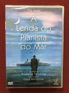 DVD - A Lenda Do Pianista Do Mar - Tim Roth - Versátil- Novo
