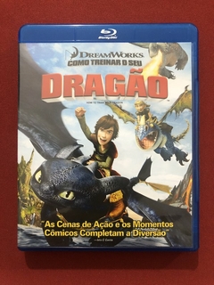 Blu-ray - Como Treinar Seu Dragão - DreamWorks - Seminovo