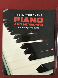 Livro + DVD - Learn To Play The Piano And Keyboard - Semin. - Sebo Mosaico - Livros, DVD's, CD's, LP's, Gibis e HQ's