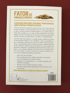Livro - Fator de Enriquecimento - Paulo Vieira - Seminovo - comprar online