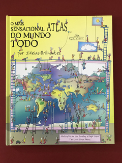 Livro - O Mais Sensacional Atlas do Mundo Todo - Seminovo
