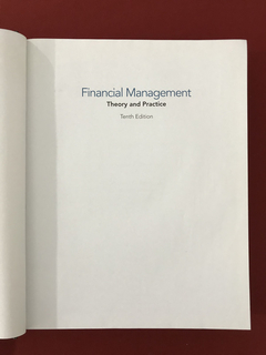Livro - Financial Management - Theory and Practice - Sebo Mosaico - Livros, DVD's, CD's, LP's, Gibis e HQ's