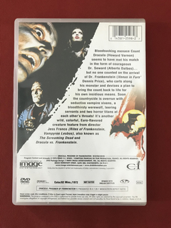 DVD - Dracula, Prisoner Of Frankenstein - Seminovo - comprar online