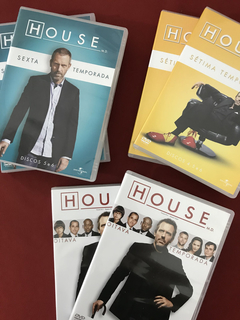 DVD - Caixa Box House - Série Completa - 46 Discos - loja online