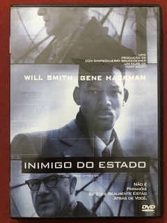 DVD - Inimigo Do Estado - Will Smith & Gene Hackman - Semin.