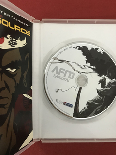 DVD - Afro Samurai - Samuel L. Jackson/ Ron Pelerman - Sebo Mosaico - Livros, DVD's, CD's, LP's, Gibis e HQ's