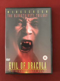 DVD - Evil Of Dracula - The Bloodthirsty Roses - Seminovo