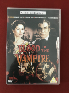 DVD - Blood Of The Vampire - Donald Wolfit - Seminovo