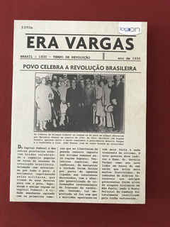 DVD - Era Vargas 1930-1935 - 3 Discos - Dir: Eduardo Escorel na internet