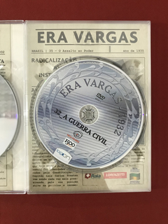 Imagem do DVD - Era Vargas 1930-1935 - 3 Discos - Dir: Eduardo Escorel