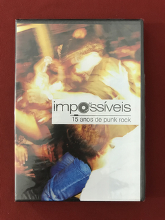DVD - Impossíveis - 15 Anos De Punk Rock Ao Vivo - Novo