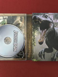 Blu-ray - Trilogia Jurassic Park - 3 Discos - Seminovo - Sebo Mosaico - Livros, DVD's, CD's, LP's, Gibis e HQ's