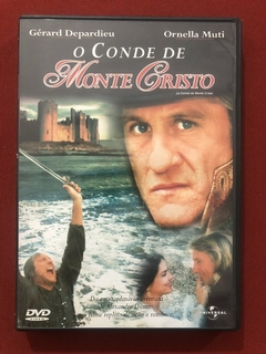 DVD - O Conde De Monte Cristo - Gérard Depardieu - Seminovo