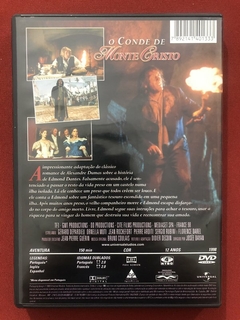 DVD - O Conde De Monte Cristo - Gérard Depardieu - Seminovo - comprar online
