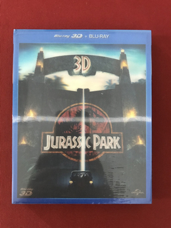 Blu-ray + Blu-ray 3D - Jurassic Park- Steven Spielberg- Novo